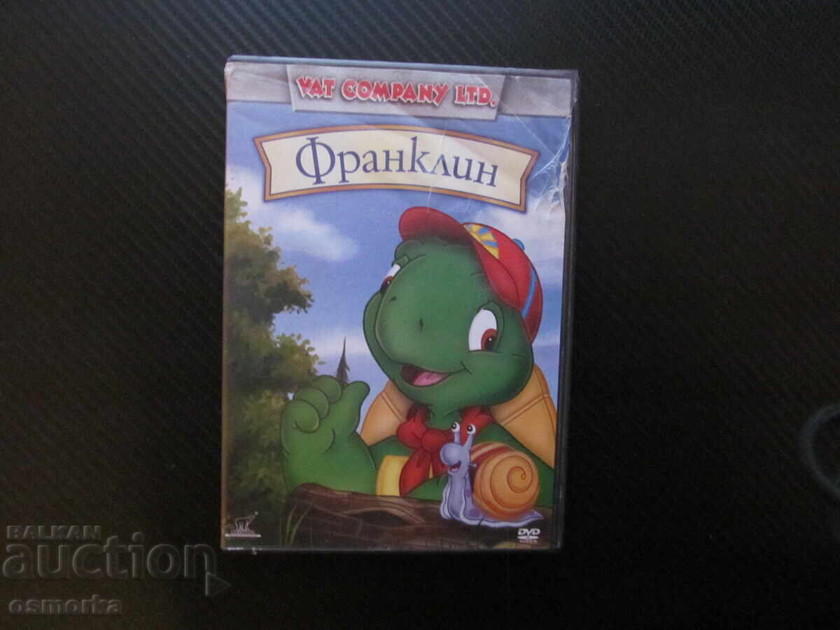 Film DVD Franklin joacă fotbal animal de companie bicicletă