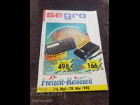 Περιοδικό/κατάλογος "Segro" - Μάιος 1992