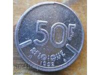 50 franci 1992 - Belgia