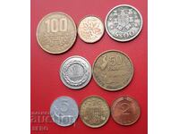Смесен лот от 8 монети