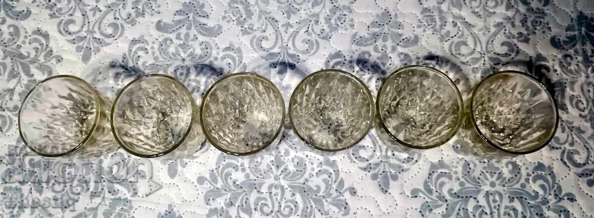 6 buc. pahare „Diamant” – Vintage Soc clasic – NOI cu preț € 140.00 | 273.82 BGN 6 buc. pahare „Diamant” – Vintage Soc clasic – NOI cu preț € 140.00 | 273.82 BGN