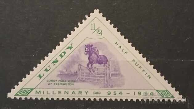Ηνωμένο Βασίλειο/Νήσος Λάντι 1954 Αθλητισμός/Άλογα Ηνωμένο Βασίλειο/Νήσος Λάντι 1954 Αθλητισμός/Άλογα