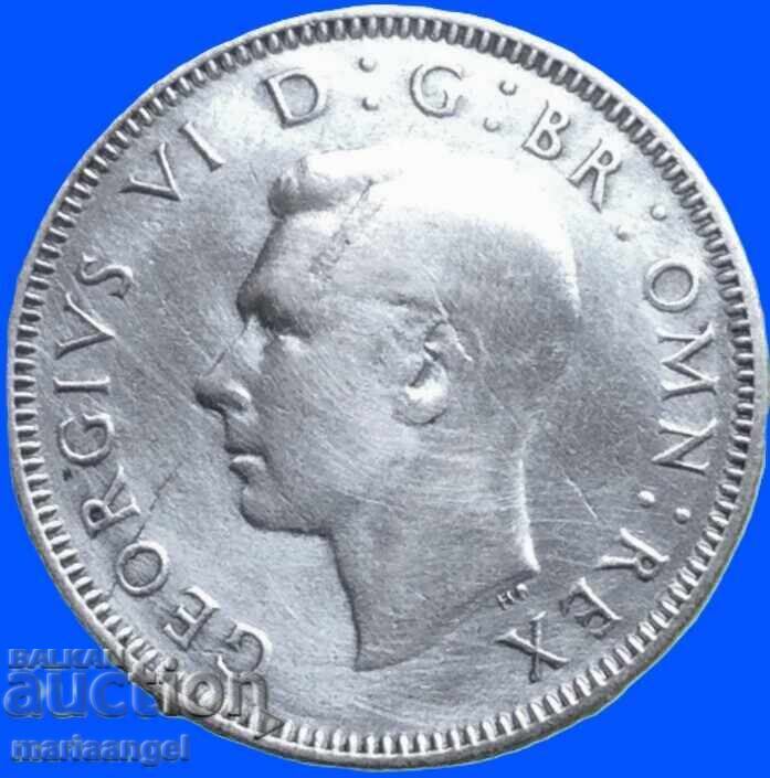 1 σελίνι 1942 Ηνωμένο Βασίλειο Γεώργιος V ΑΣΗΜΙ - 6