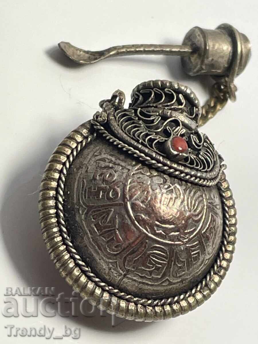 Livrarea Pandantiv-fiole tibetan/nepalez cu motiv Garuda