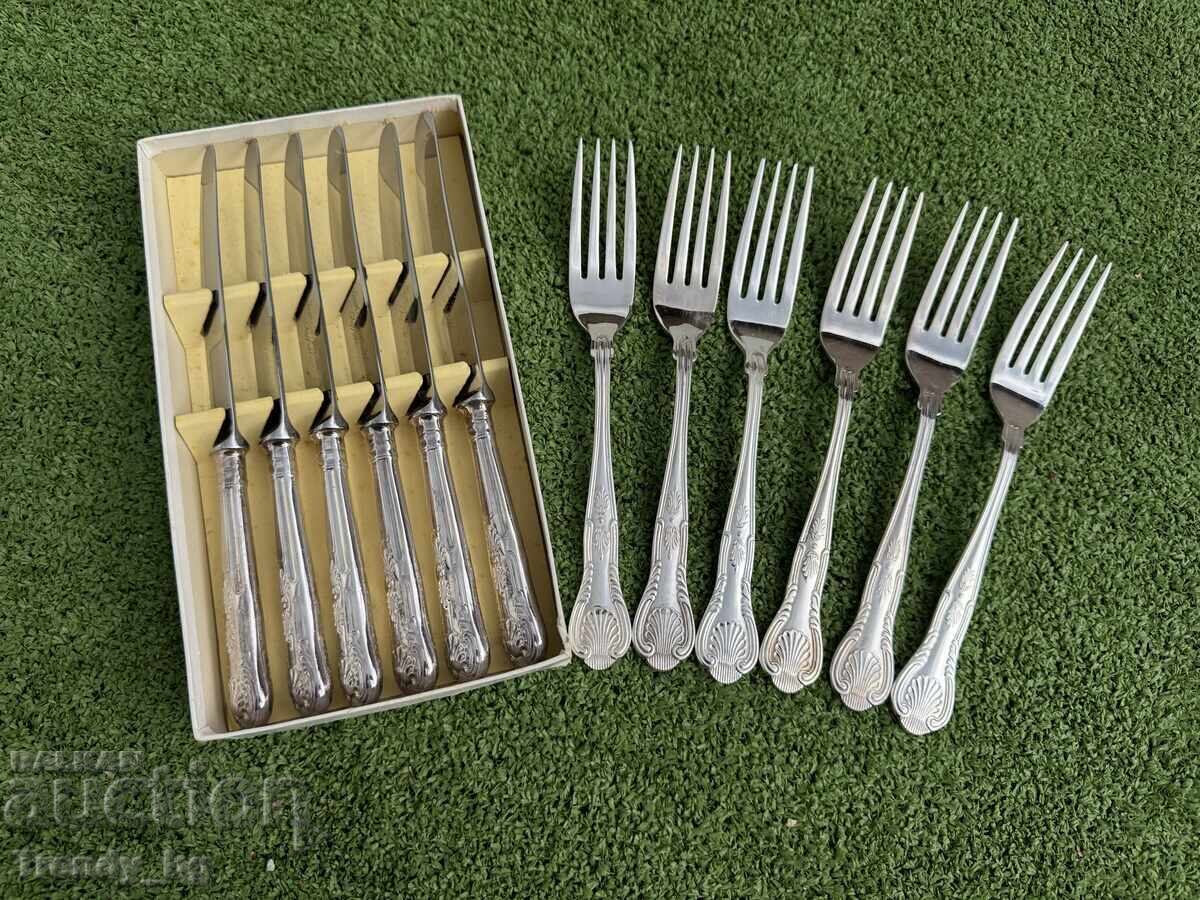 Set lux de tacâmuri 12 piese KINGS PATTERN - Anglia Set lux de tacâmuri 12 piese KINGS PATTERN - Anglia