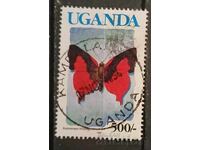 Uganda 1991 Faună/Fluturi