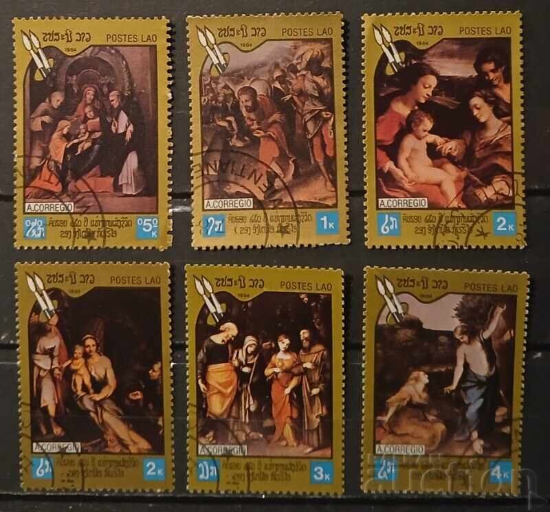 Laos 1984 Artă/Picturi Laos 1984 Artă/Picturi