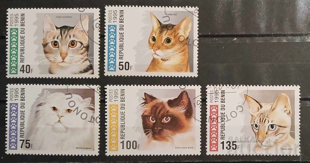 Benin 1995 Faună/Pisici