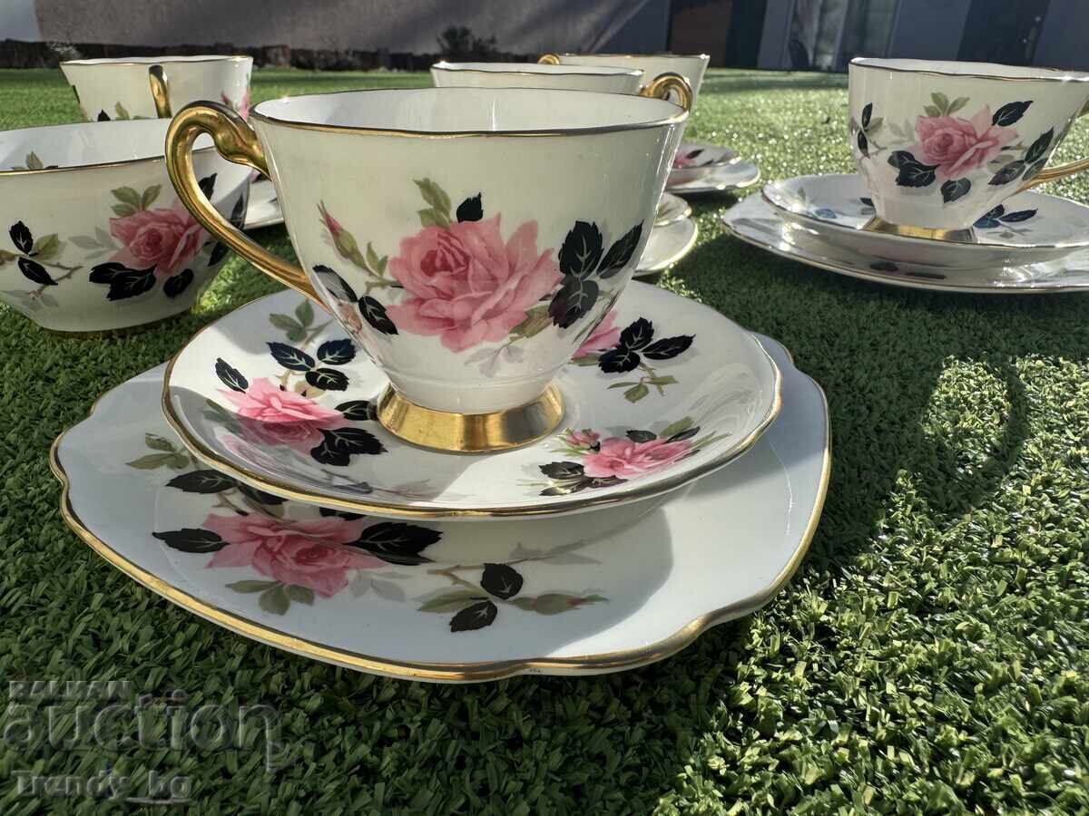 Licitație Porțelan Windsor Bone China | Anglia, Stoke-on-Trent | aprox. 1950–1960 Licitație Porțelan Windsor Bone China | Anglia, Stoke-on-Trent | aprox. 1950–1960