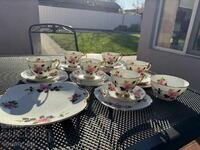 Rare vintage Windsor tea set – Royal Stafford England, Bone China