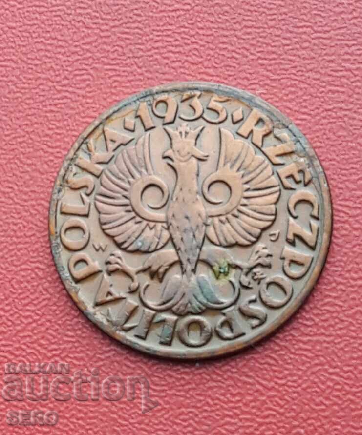 Полша-5 гроша 1935-монетата е лакирана с цена € 0.36 | 0.70 лв. Полша-5 гроша 1935-монетата е лакирана с цена € 0.36 | 0.70 лв.