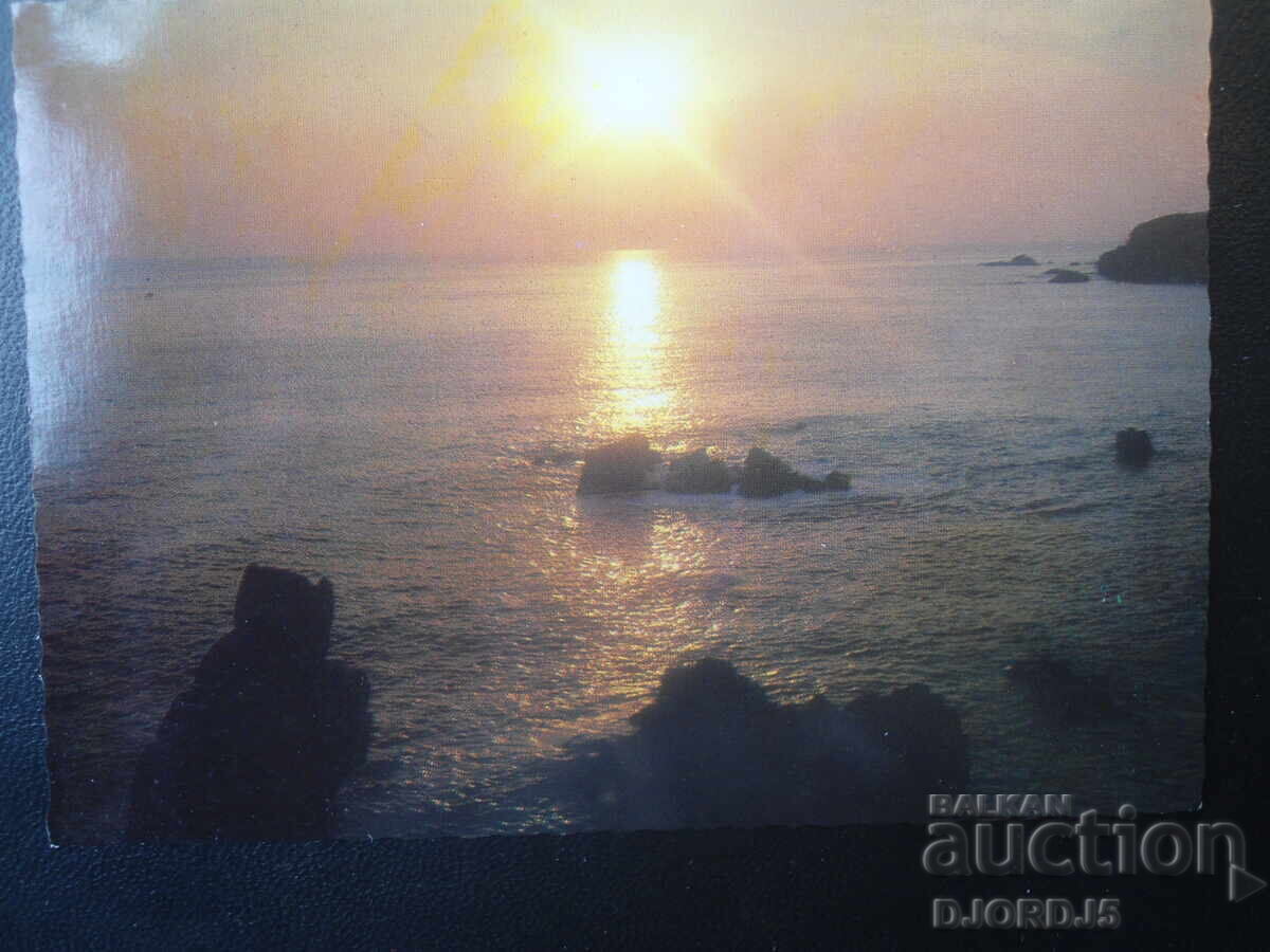 ΣΩΖΟΠΟΛΗ - ανατολή ηλίου, Παλιά καρτ ποστάλ