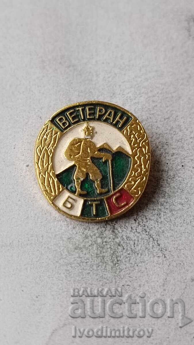 Insignă Veteran Uniunea Turistică Bulgară