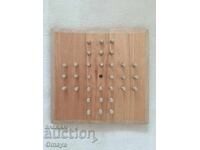 Old wooden logic game 26 cm