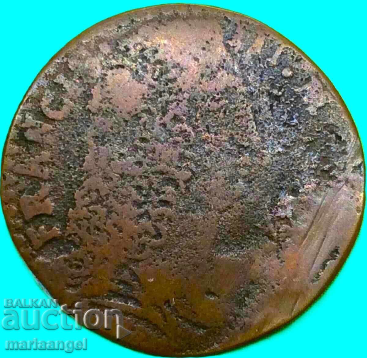 Аукцион Модена 1750 6 болонини Италия Франческо III д'Есте 1737-1780