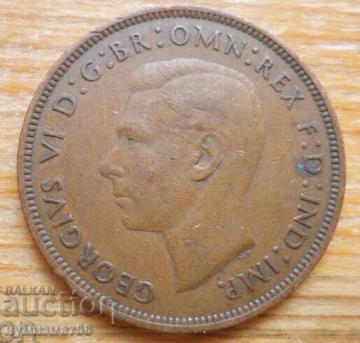 1 penny 1945 - Marea Britanie (regele George al VI-lea) cu preț € 1.80 | 3.52 BGN