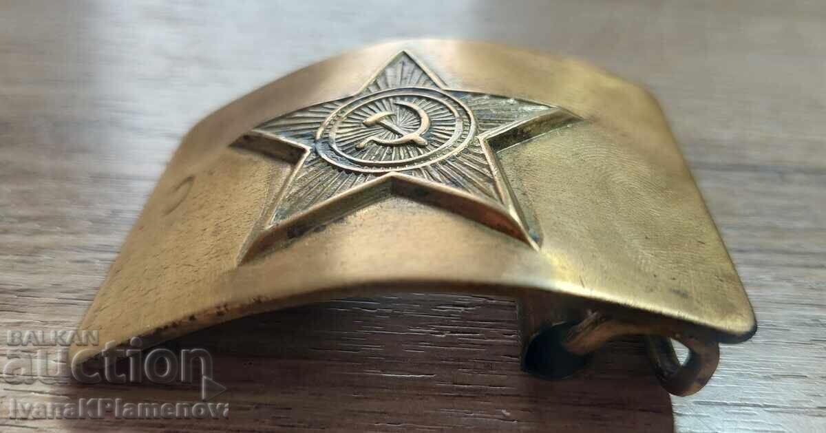 Licitație Cataramă pentru curea Rusia bronz retro pentru colecționari