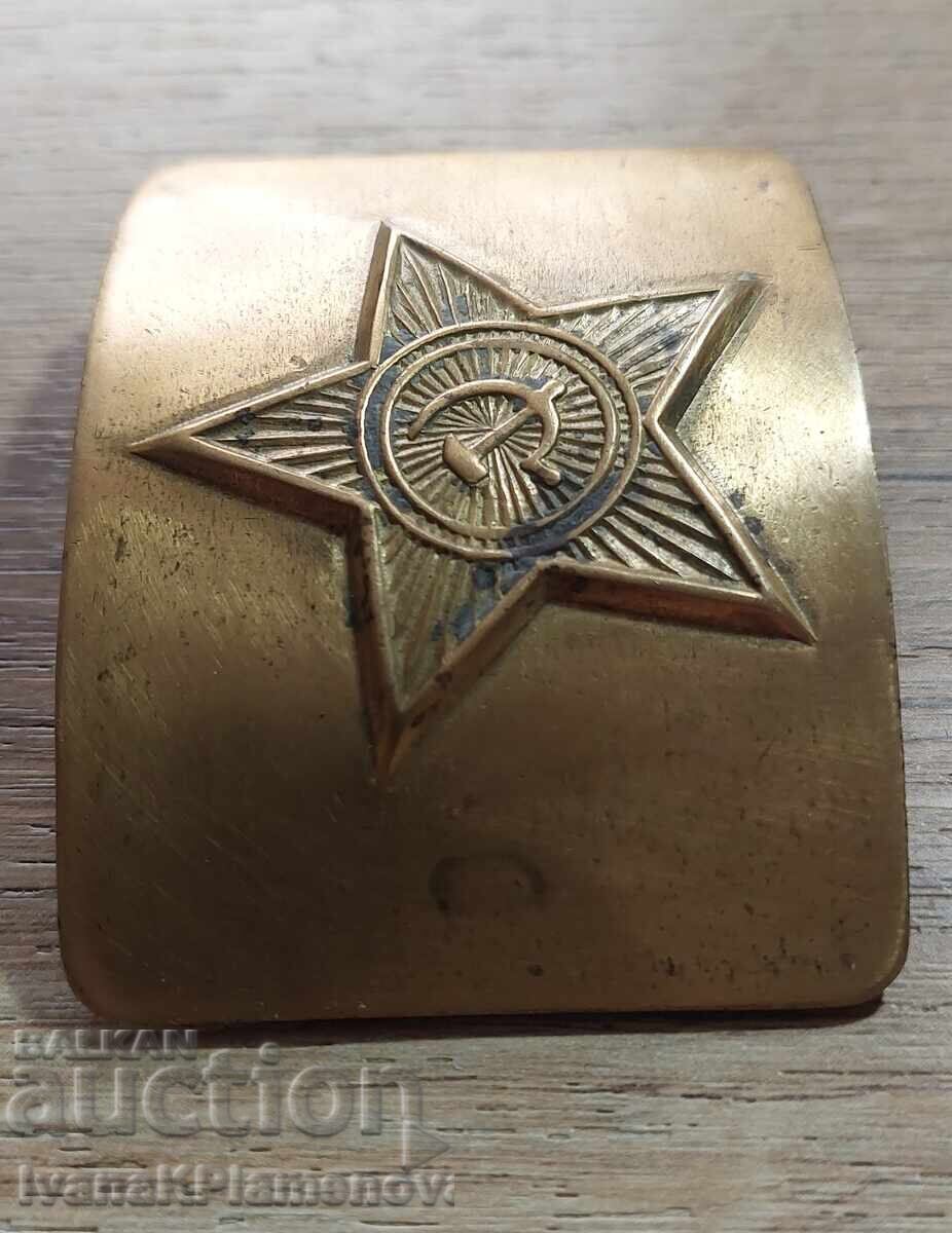 Livrarea Cataramă pentru curea Rusia bronz retro pentru colecționari