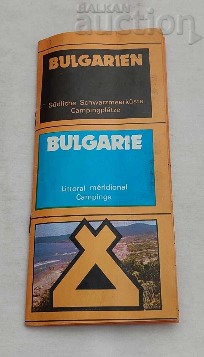LITORALUL BULGĂRESC AL MĂRII NEGRE BROȘURĂ CAMPINGURI 197 LITORALUL BULGĂRESC AL MĂRII NEGRE BROȘURĂ CAMPINGURI 197