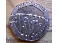 20 pence 2011 - Marea Britanie