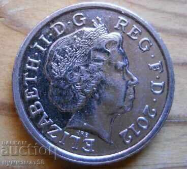 5 pence 2012 - Marea Britanie cu preț € 0.30 | 0.59 BGN