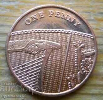 1 penny 2017 - Marea Britanie