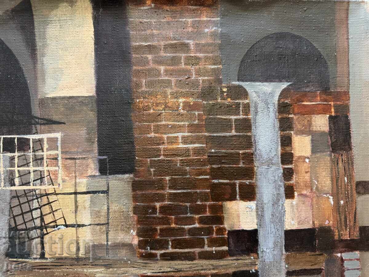 Licitație Tablou interesant din anii '80 Licitație Tablou interesant din anii '80