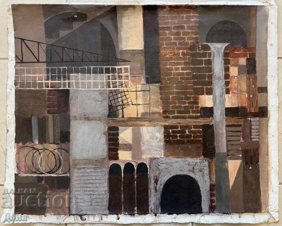 Tablou interesant din anii '80 Tablou interesant din anii '80