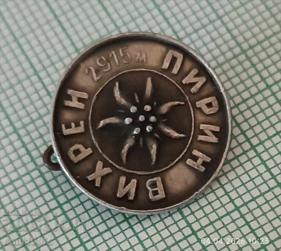 Licitație Insigna - Vârful Vihren Pirin Licitație Insigna - Vârful Vihren Pirin