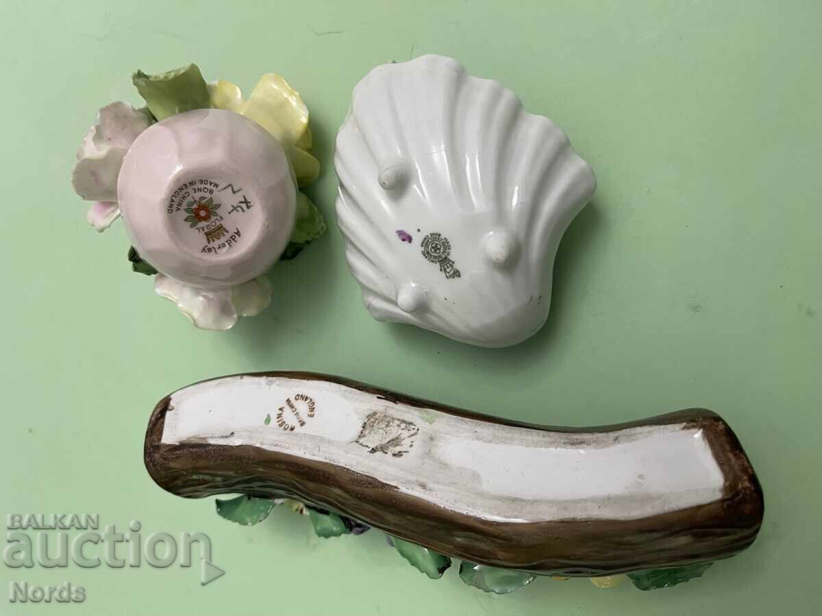 Lot flori din porțelan - 5 Lot flori din porțelan - 5