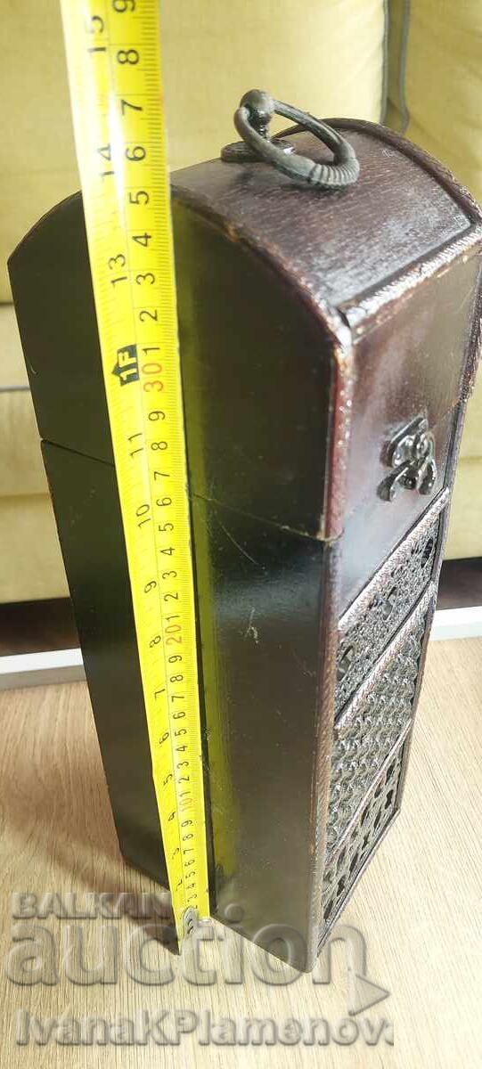 Cutie de vin pentru cunoscători, înălțime 35 cm - 7 Cutie de vin pentru cunoscători, înălțime 35 cm - 7