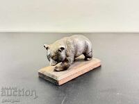 Figurină miniaturală de colecție reprezentând un panda. Nr. 8083