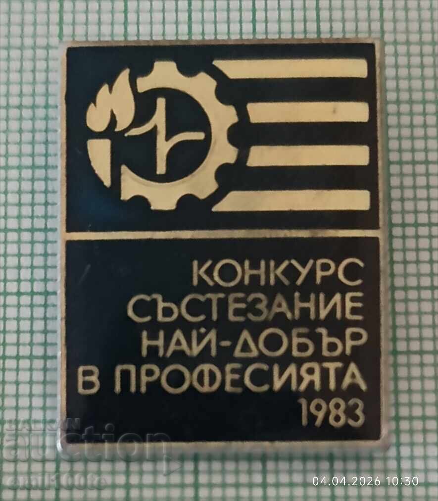 Badge - Competition "Best in Profession" 1983
