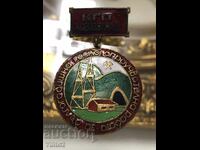 Емайлиран соц знак