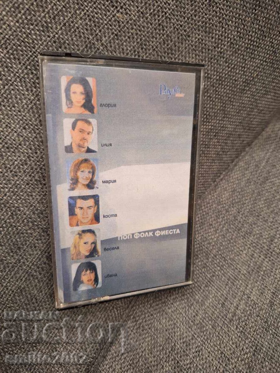 Caseta audio - Pop folk fiesta