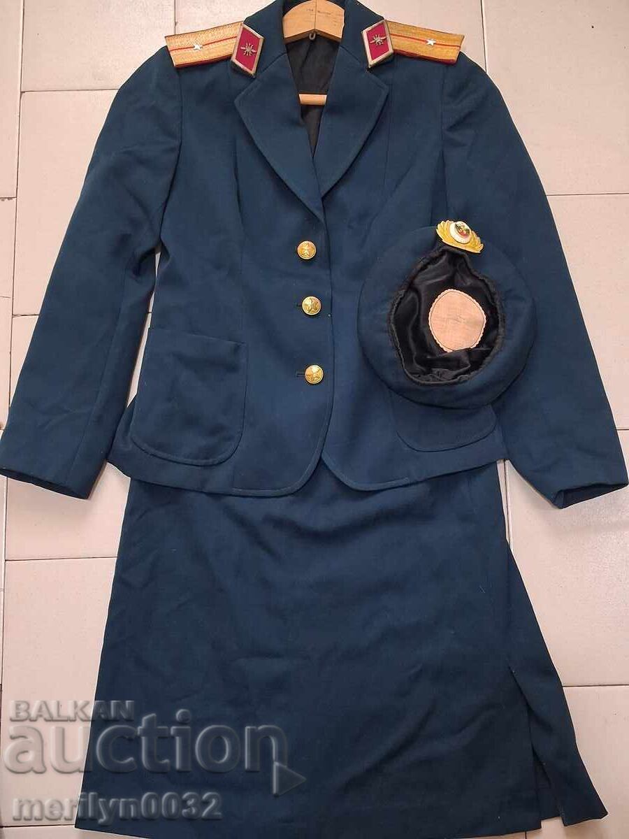 Licitație Uniformă de paradă pentru femei, ofițer, anii '70, BNA