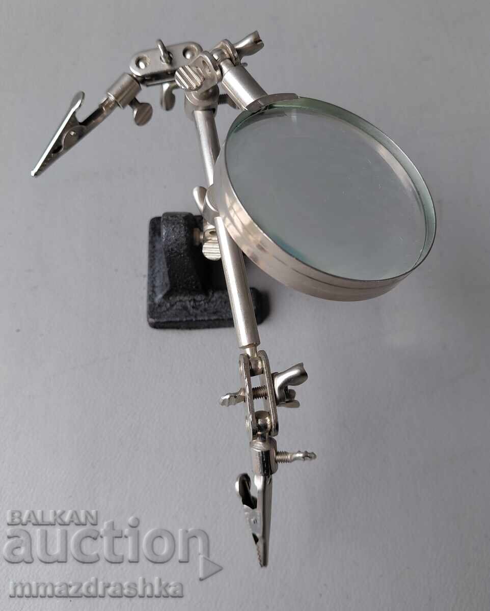 Μεγεθυντικός φακός ωρολογοποιού Τρίτο χέρι Μεγεθυντικός φακός ωρολογοποιού Τρίτο χέρι