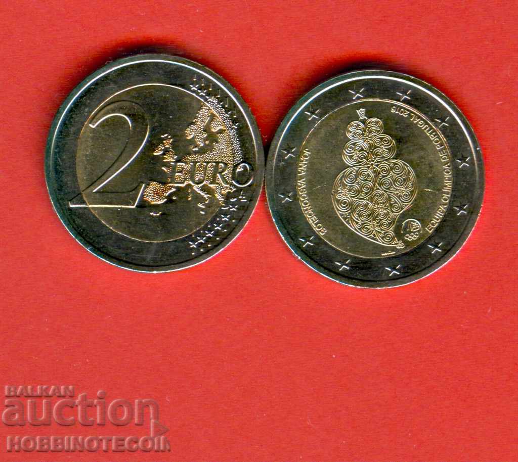 PORTUGALIA PORTUGAL - 2 Euro emisiune 2016 NOUĂ UNC BIMETALICĂ