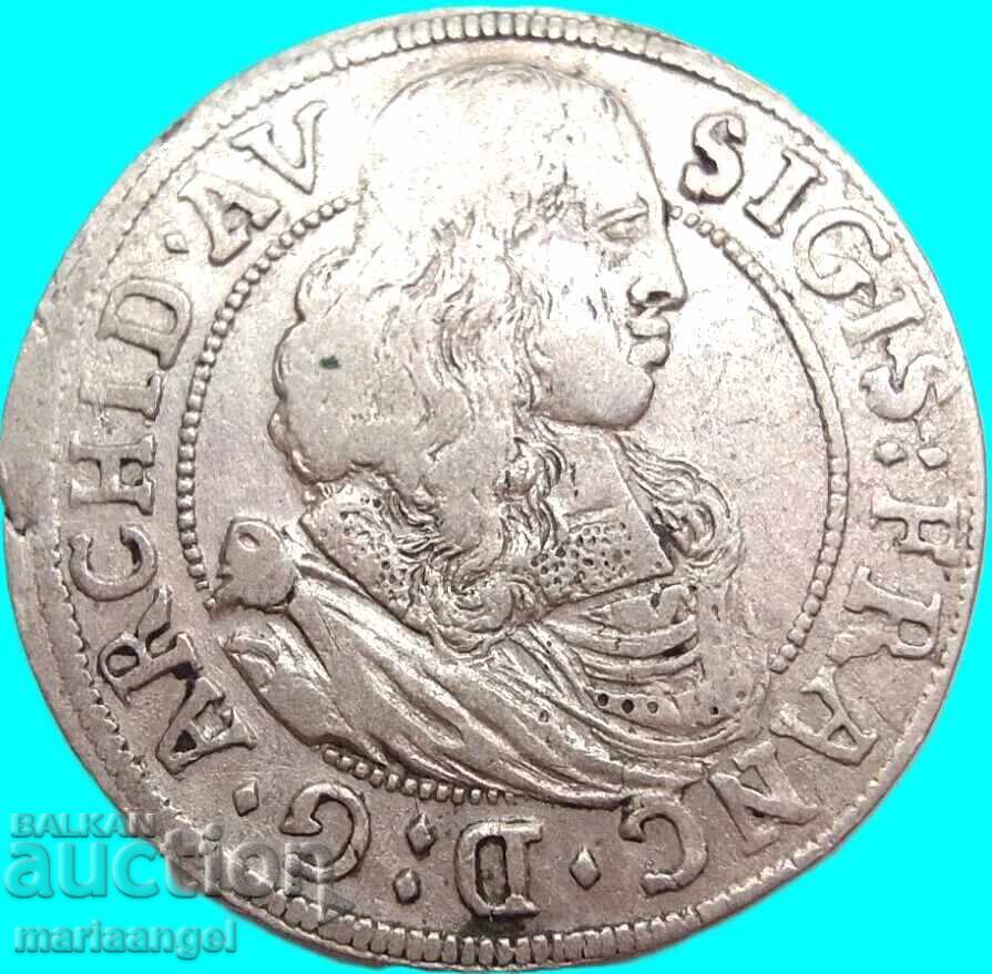 Licitație Austria 3 Kreuzer 1664 Ferdinand Karl Tirol argint