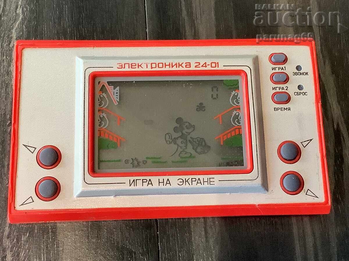 Joc electronic rusesc ELEKTRONIKA 24-01 MICKEY MOUSE cu preț € 60.00 | 117.35 BGN