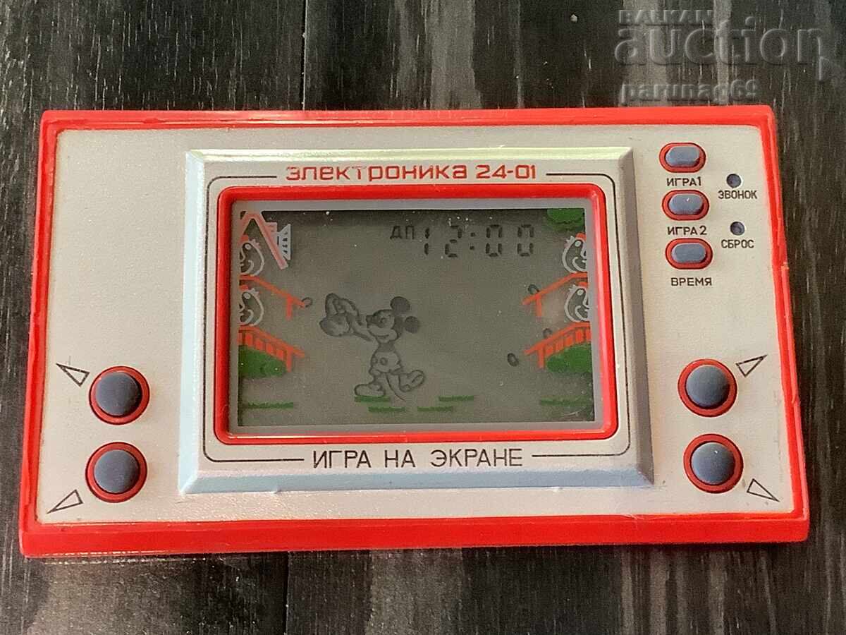 Licitație Joc electronic rusesc ELEKTRONIKA 24-01 MICKEY MOUSE