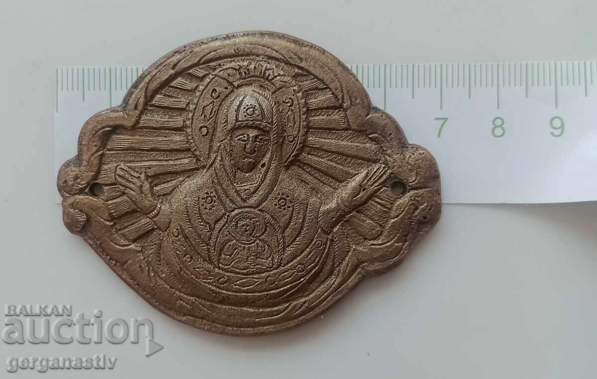 Old icon of the Holy Virgin