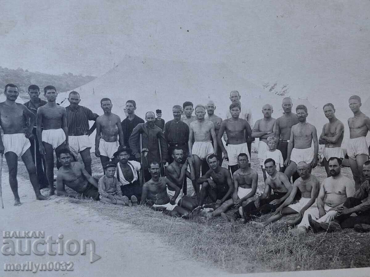 Fotografie de grup portret militar Bulgaria Primul Război Mondial cu preț € 24.87 | 48.64 BGN