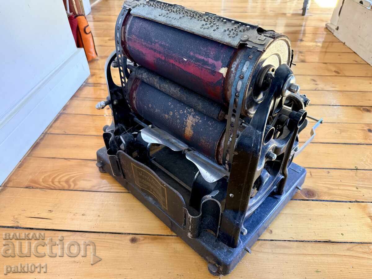 Εκτυπωτικό μηχάνημα κυκλοστίλ Gestetner - 6 Εκτυπωτικό μηχάνημα κυκλοστίλ Gestetner - 6