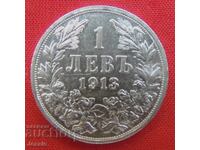 1 leu 1913 nr. 3 Argint