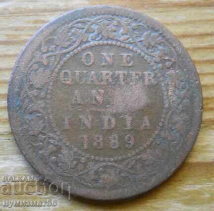 1/4 Anna 1889 - India