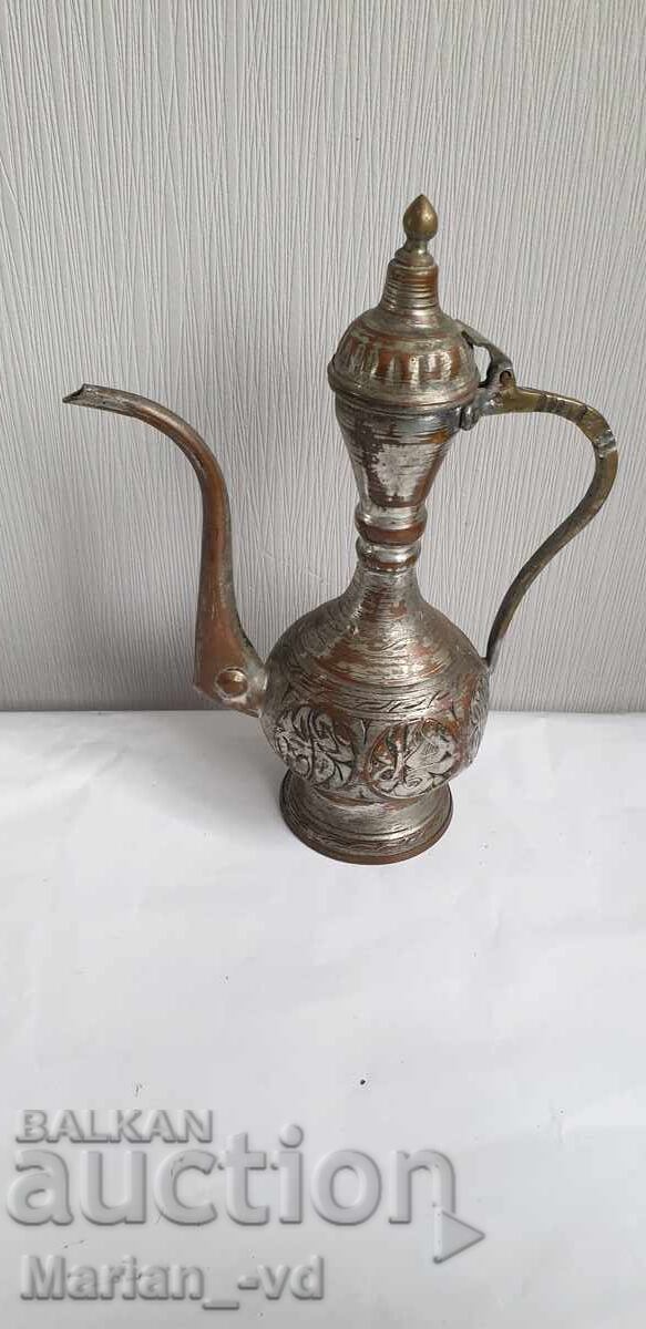 Παλιό μπρούτζινο βραστήρα - 6