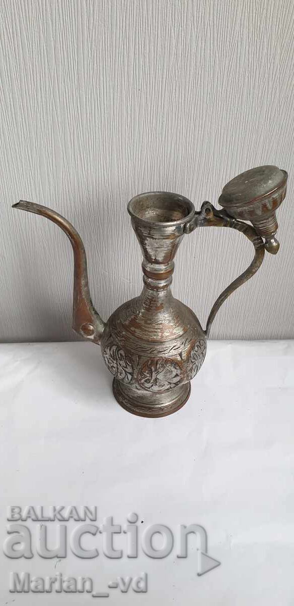 Παλιό μπρούτζινο βραστήρα - 7