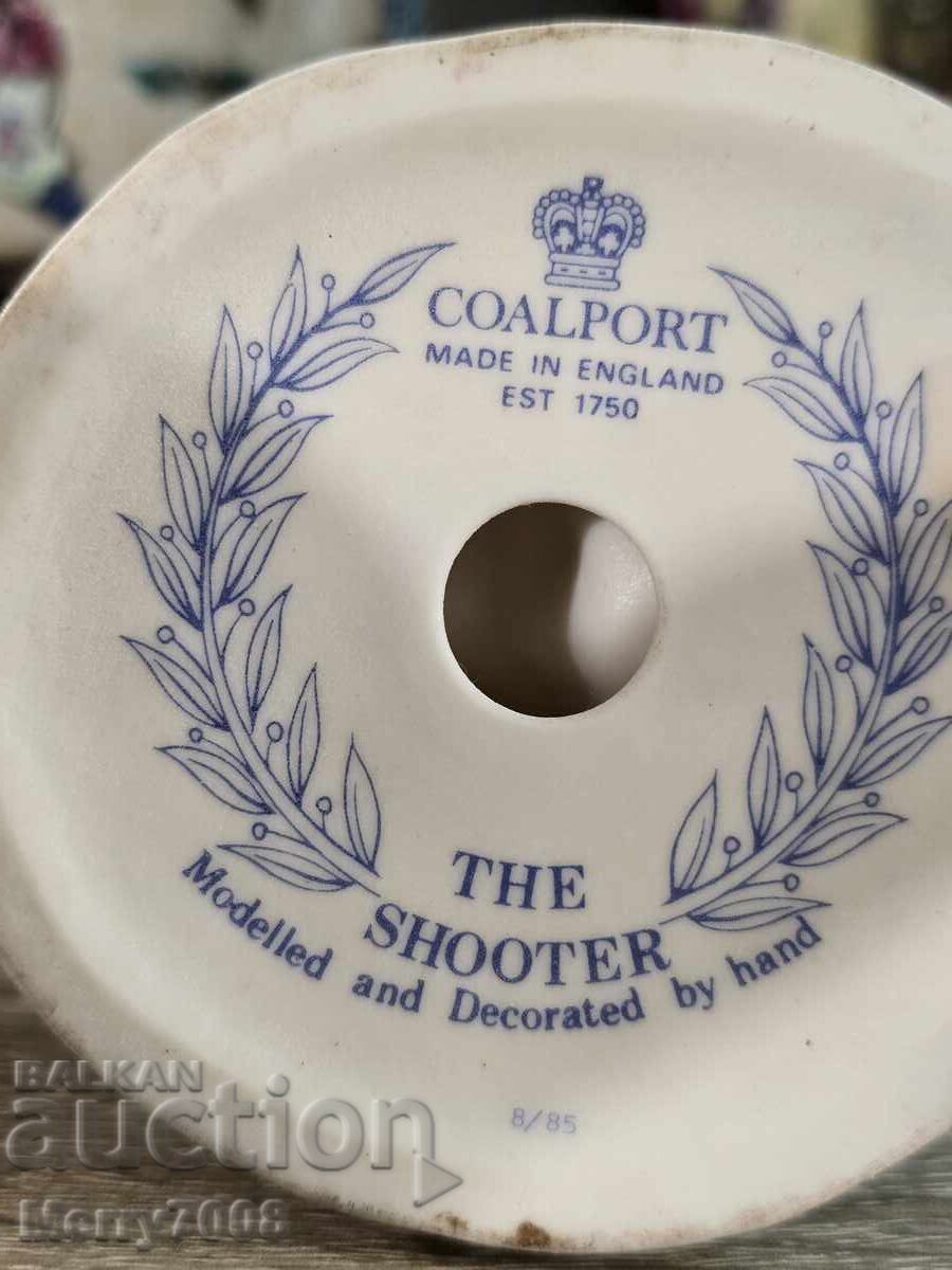 Аукцион "The Shooter", изработена от Coalport, Англия !