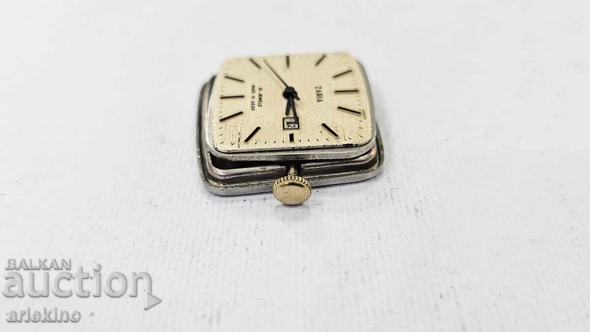 Mecanism pentru ceas sovietic Zaria cu întoarcere manuală cu preț € 3.00 | 5.87 BGN